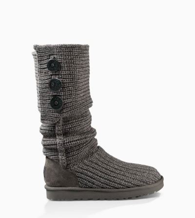 UGG Classic Cardy Womens Boots Grey - AU 329BN